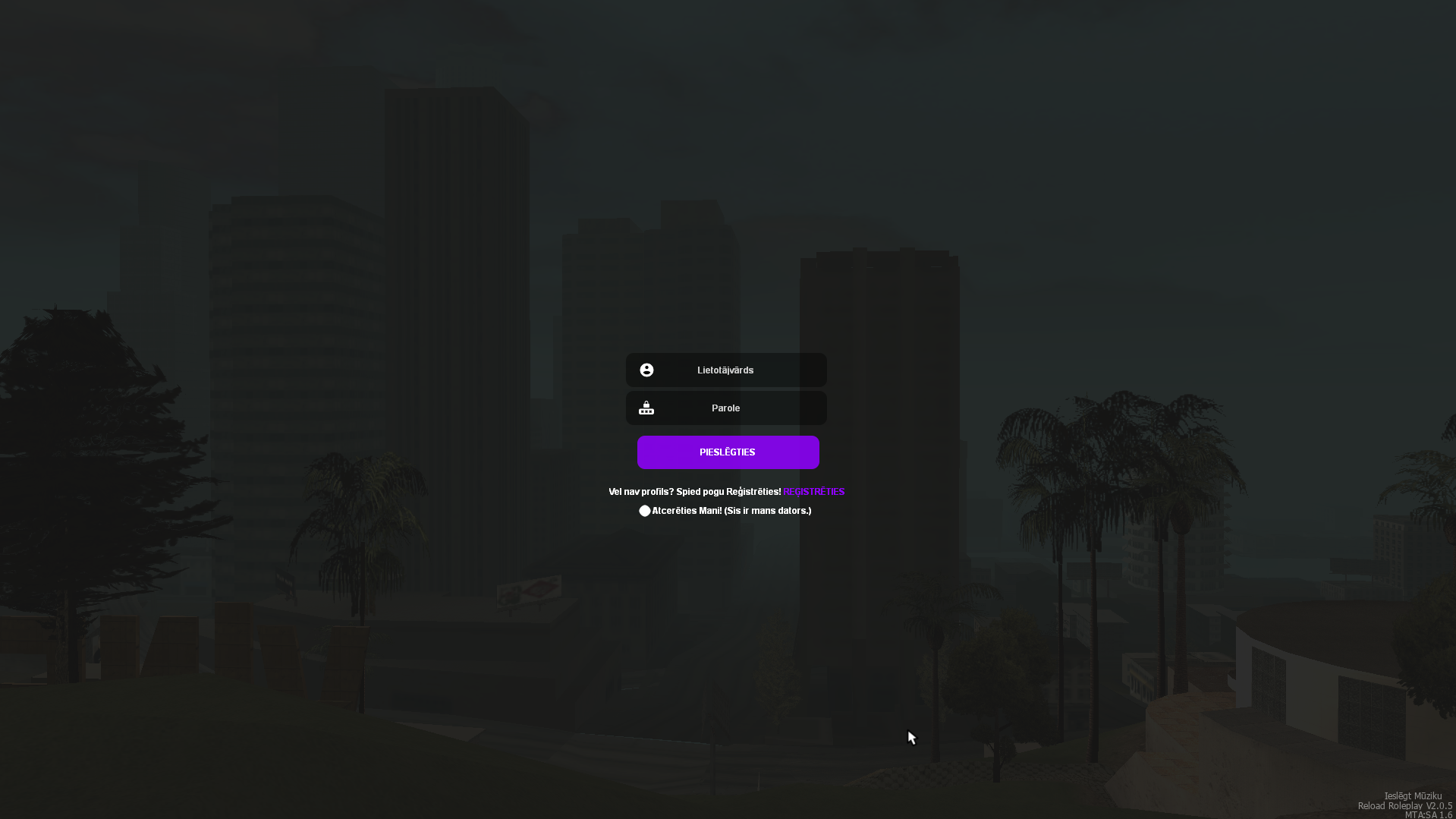 [MTA:SA] New login-panel for OwlGaming - Payhip