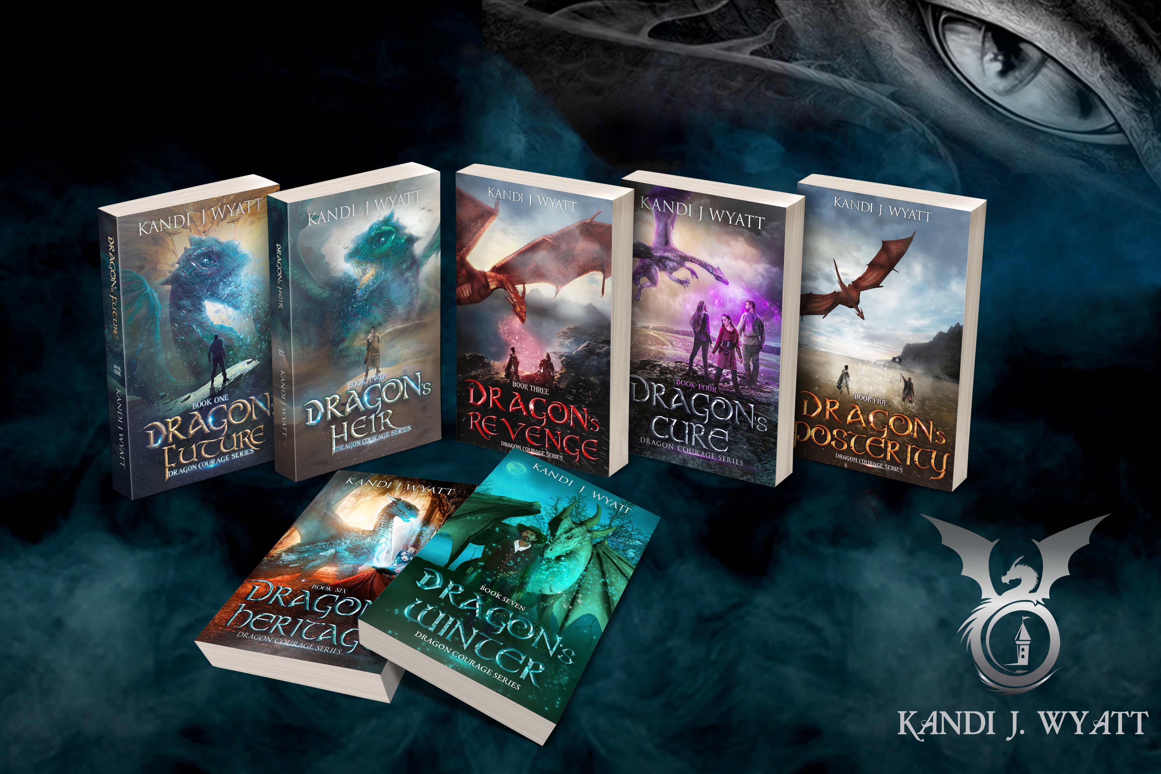 Author Kandi J Wyatt - Dragon Courage Series - Payhip