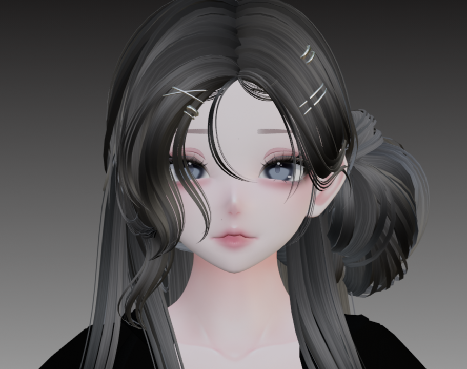 Vampire Make-up texture for Aroura head