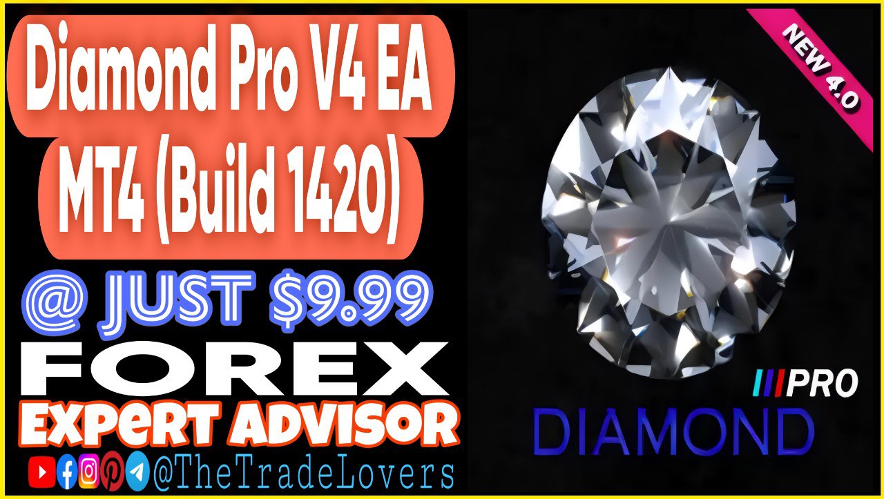 Diamond PRO EA V4 MT4 (Works on Build 1420) | Forex Robot | MT4 Expert Advisor