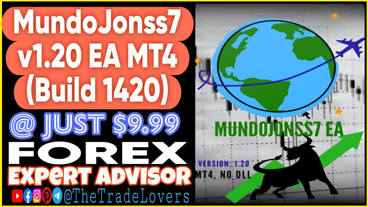 MundoJonss7 V1.20 EA MT4 (Works on Build 1420) | Forex Robot | MT4 Expert Advisor