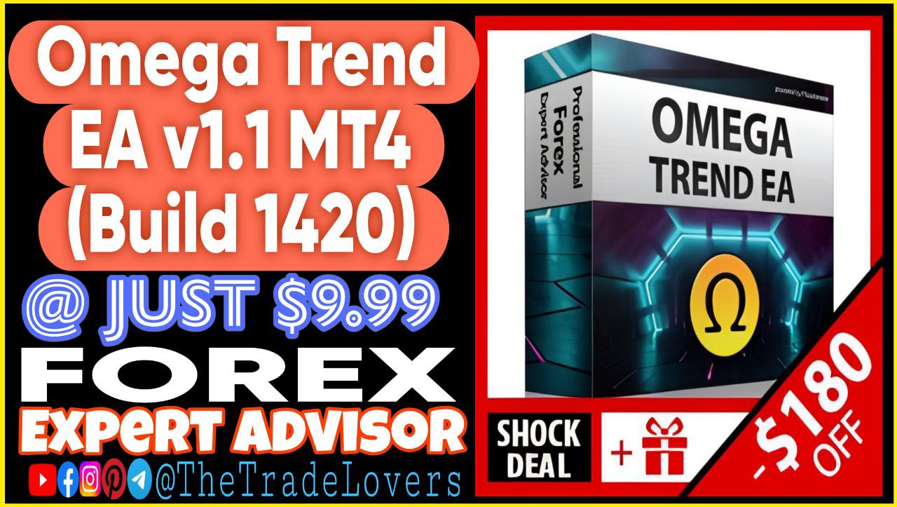Omega Trend EA v1.1 MT4 (Works on Build 1420) | Forex Robot | MT4 Expert Advisor