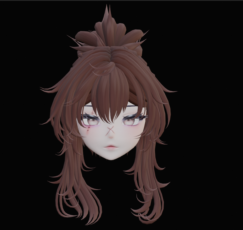 Scar textures for Cici head ( FREE)