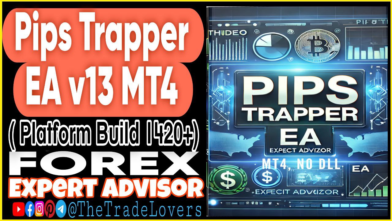 Pips Trapper EA V13 MT4 (Works on Build 1420 ) | Forex Robot | MT4 Expert Advisor
