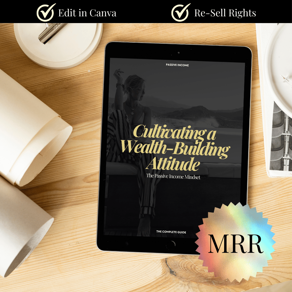 Ebook with Master Reselling Rights