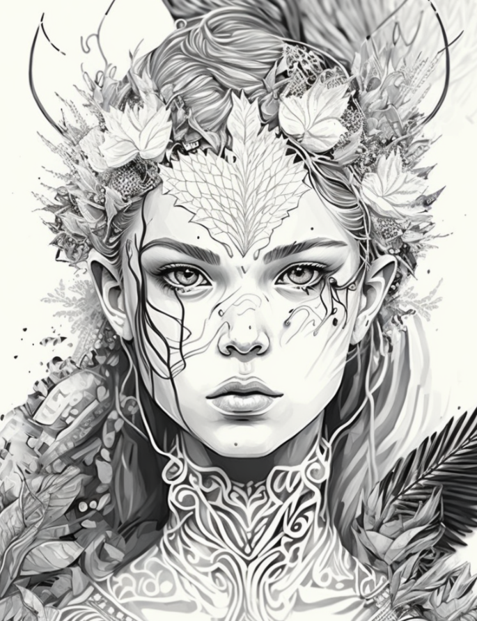 Psychedelic Coloring Pages for Adults