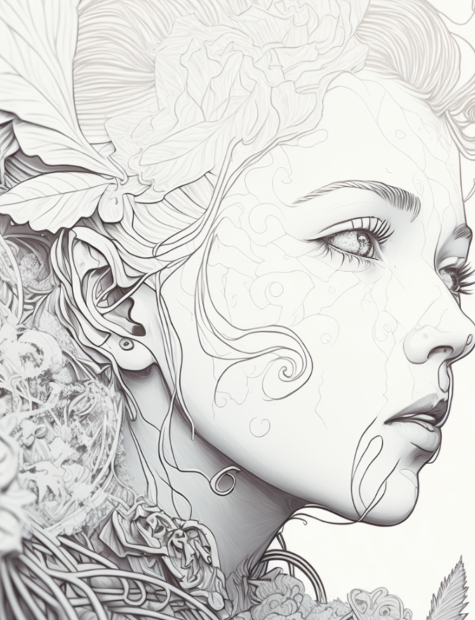 Psychedelic Coloring Pages for Adults