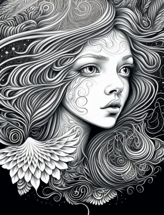 Psychedelic Coloring Pages for Adults