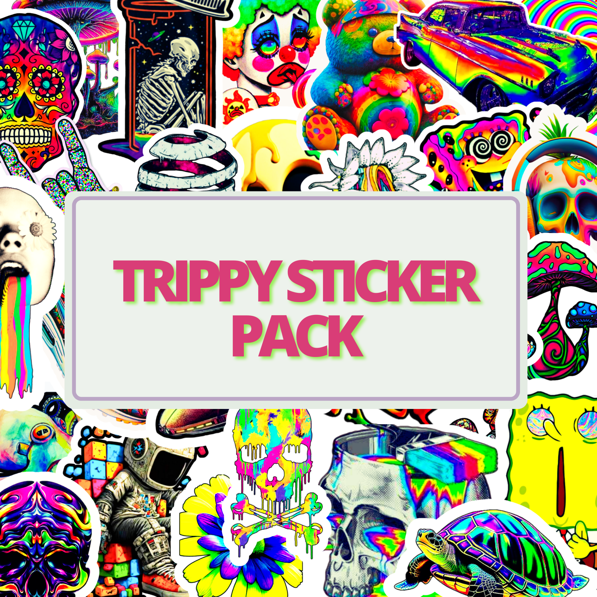 Trohpy Sticker Trippy Sticker Pack - Payhip