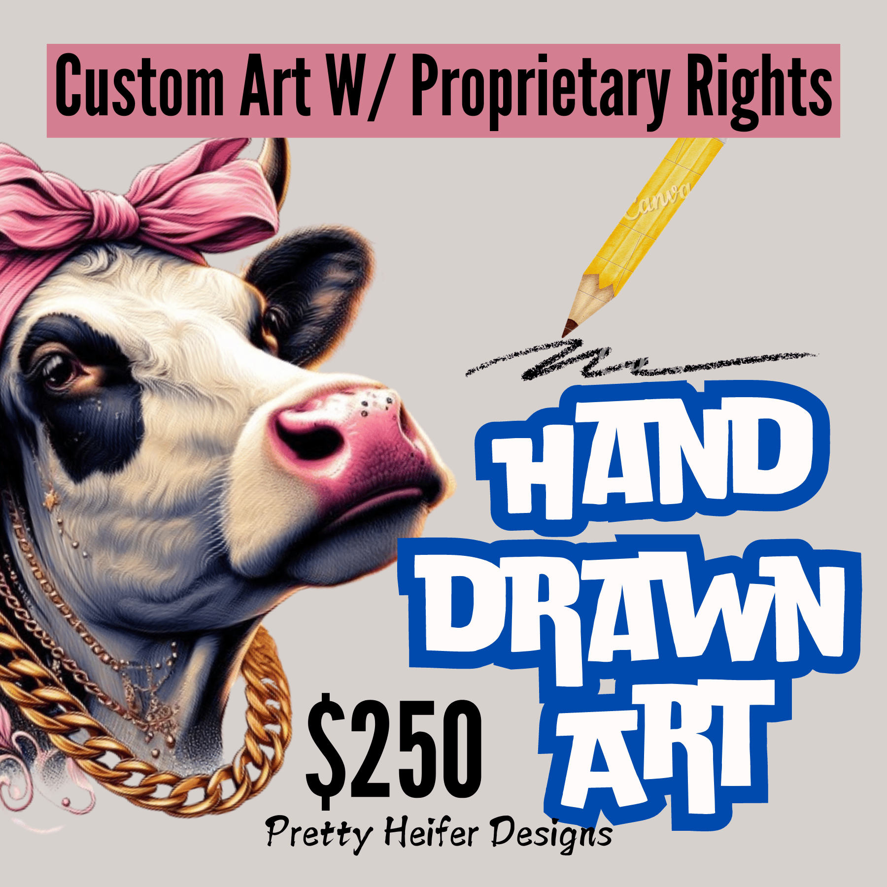 Custom Hand Drawn Design - Payhip