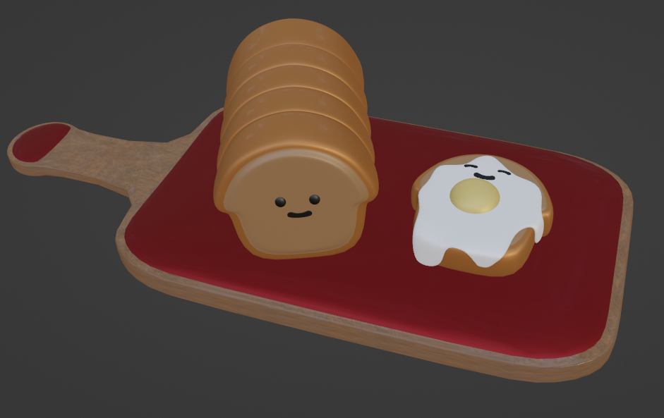 Cute piece of Bread/Loaf