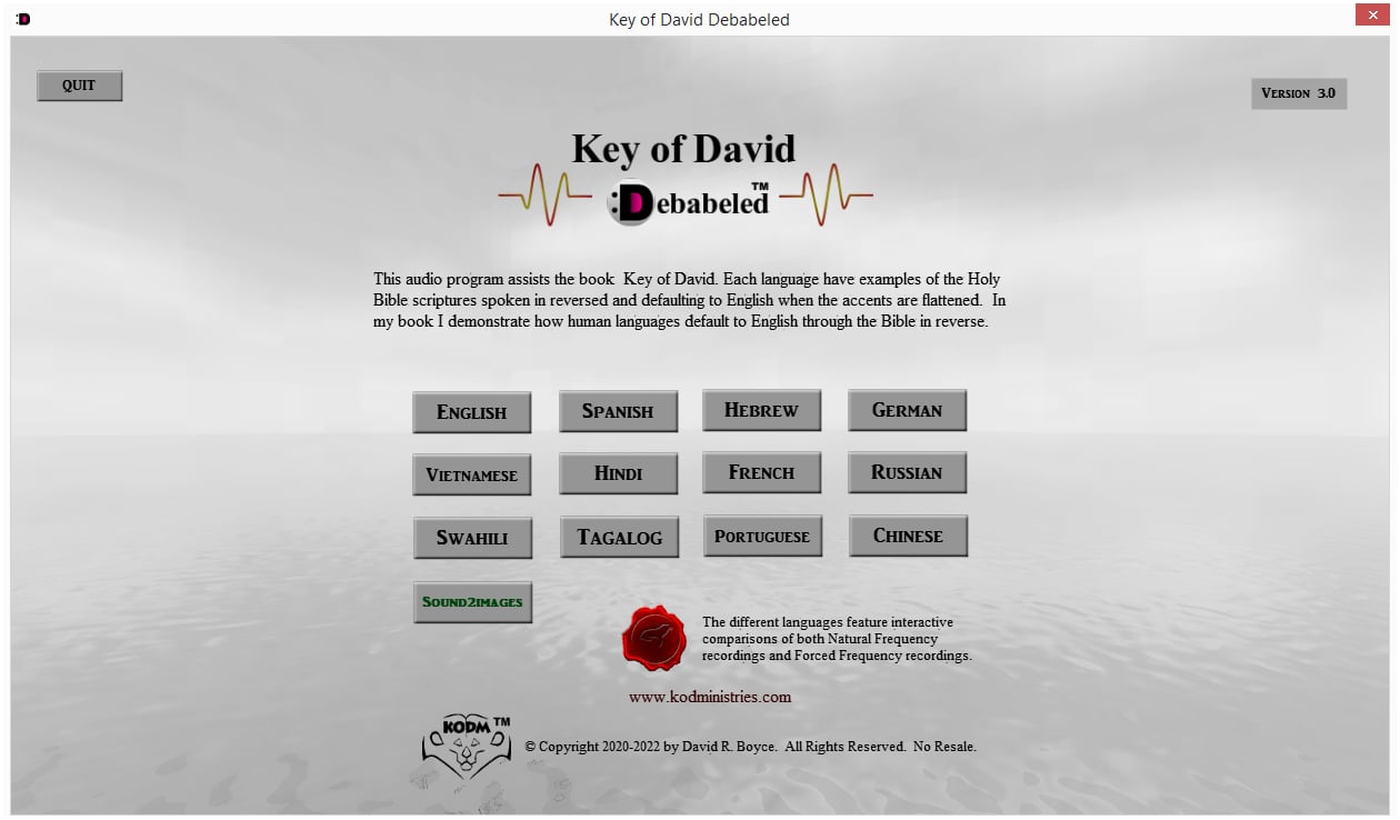 KOD Debabeled Audio Program