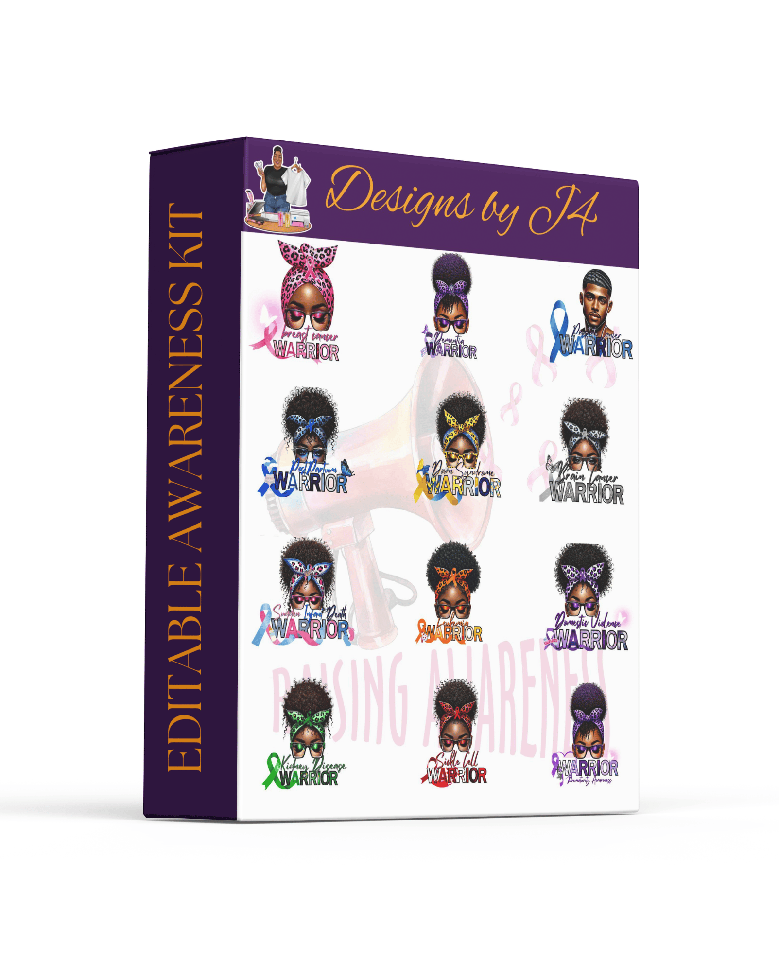 Awareness Bundle (Editable in Canva) - Payhip