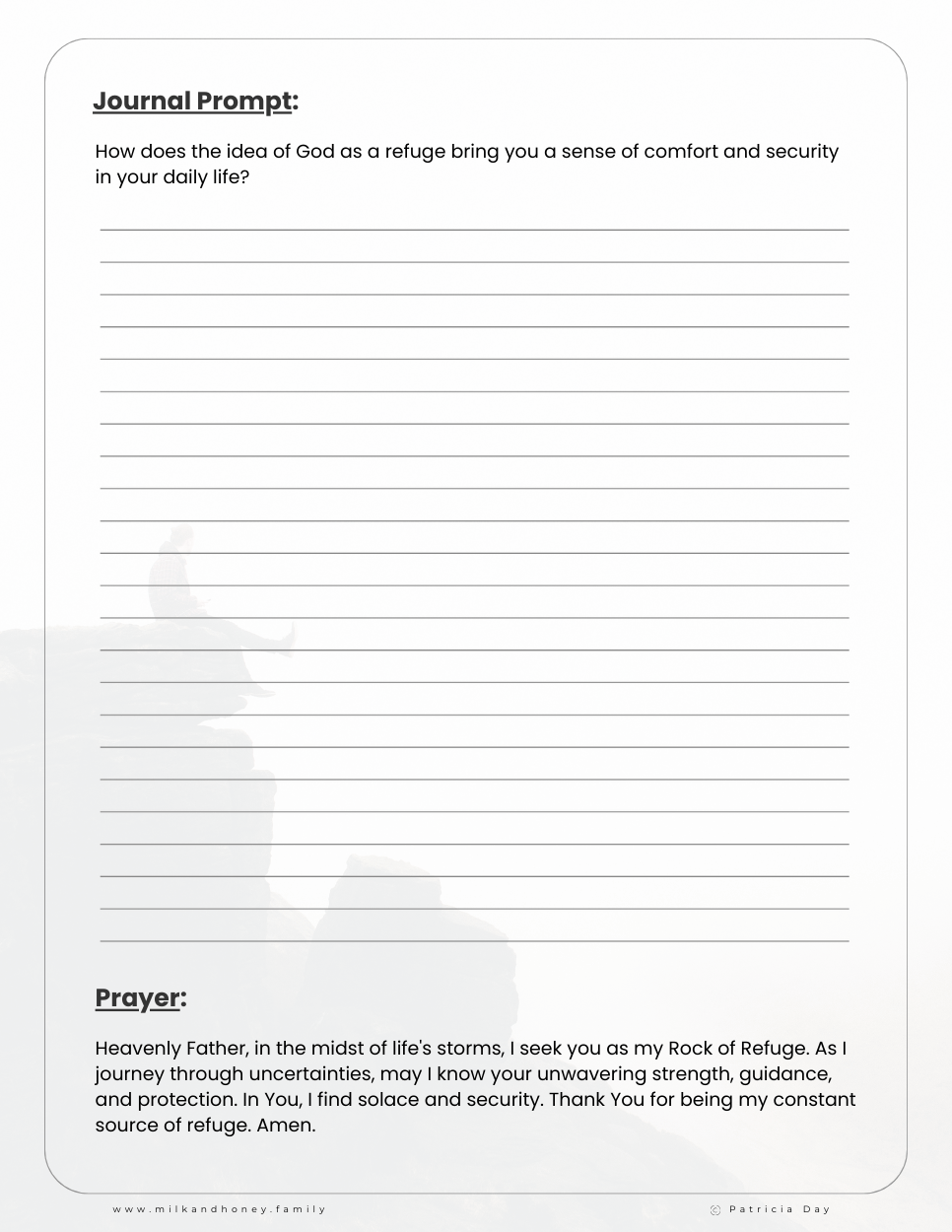god as refuge  page
