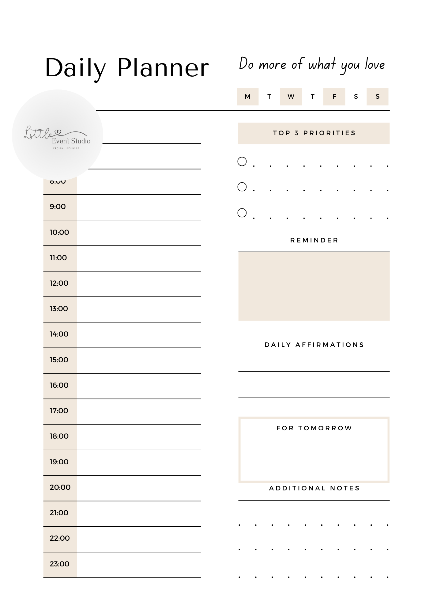 Printable Daily Planner - Payhip printable-daily-planner-payhip