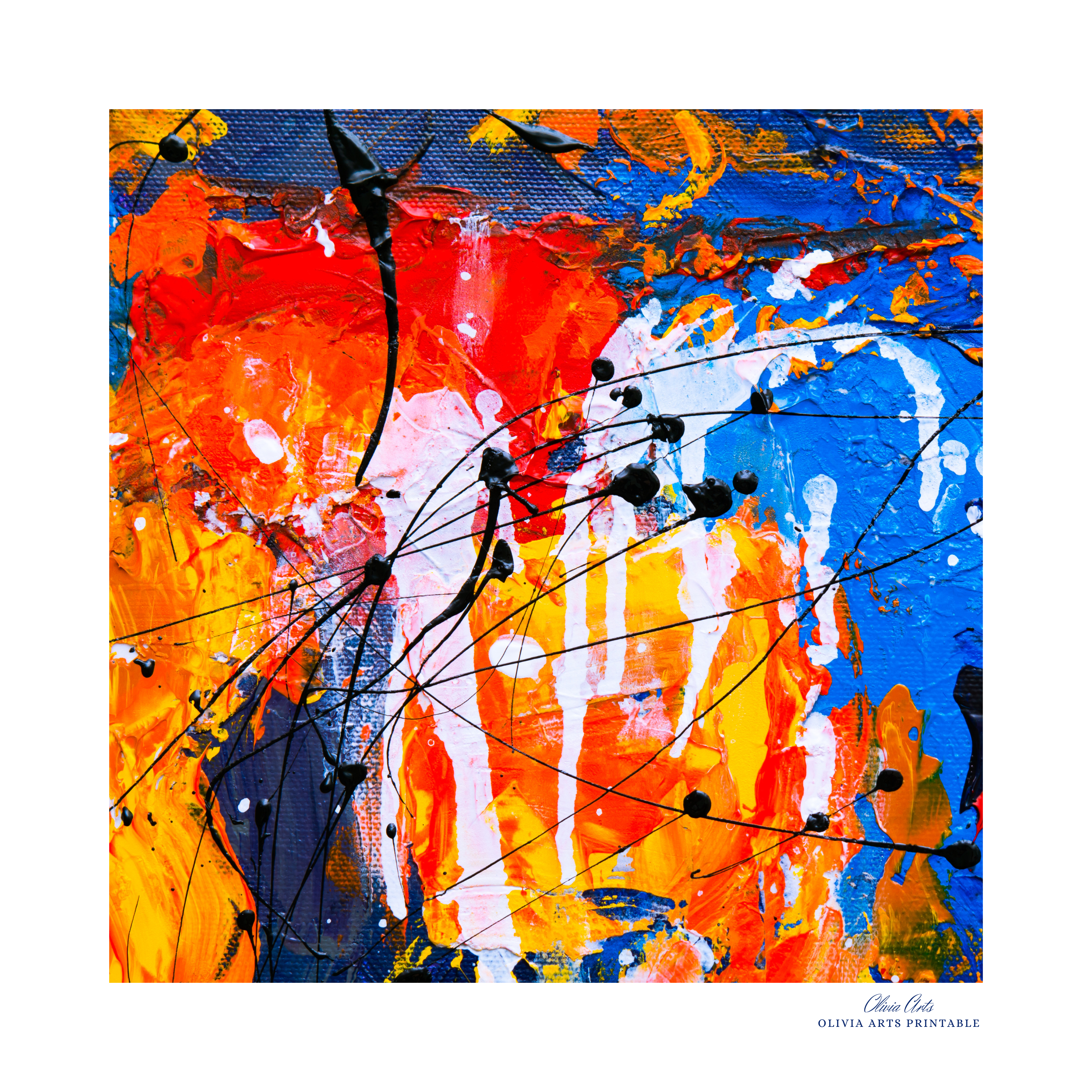Abstract Color Matching Abstract art, abstract colors, mixing colors together, a rare and ...