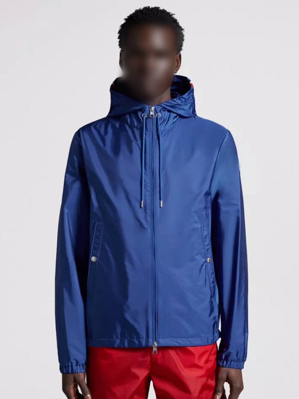 BLUE GRIMPEURS HOODED JACKET