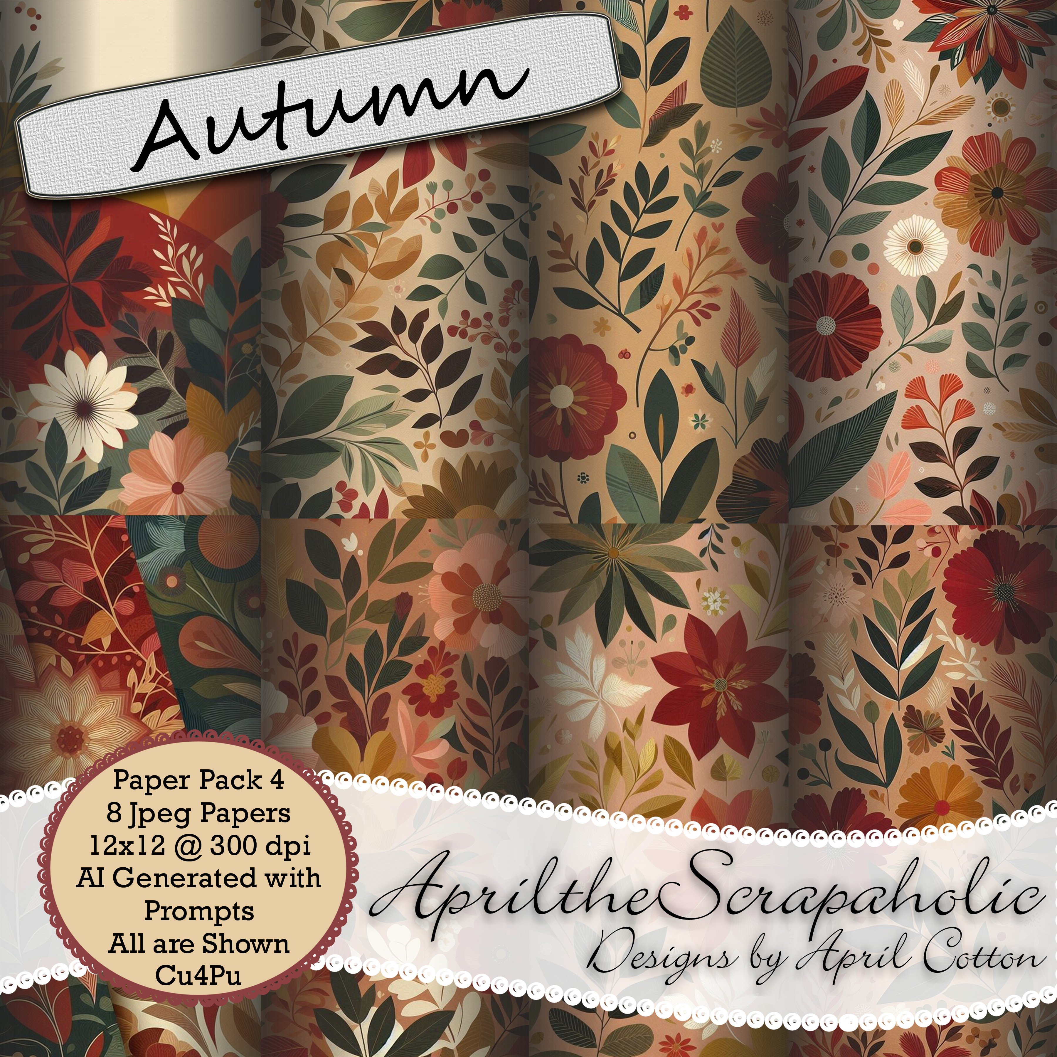 Autumn - Paper Pack 4 - Payhip