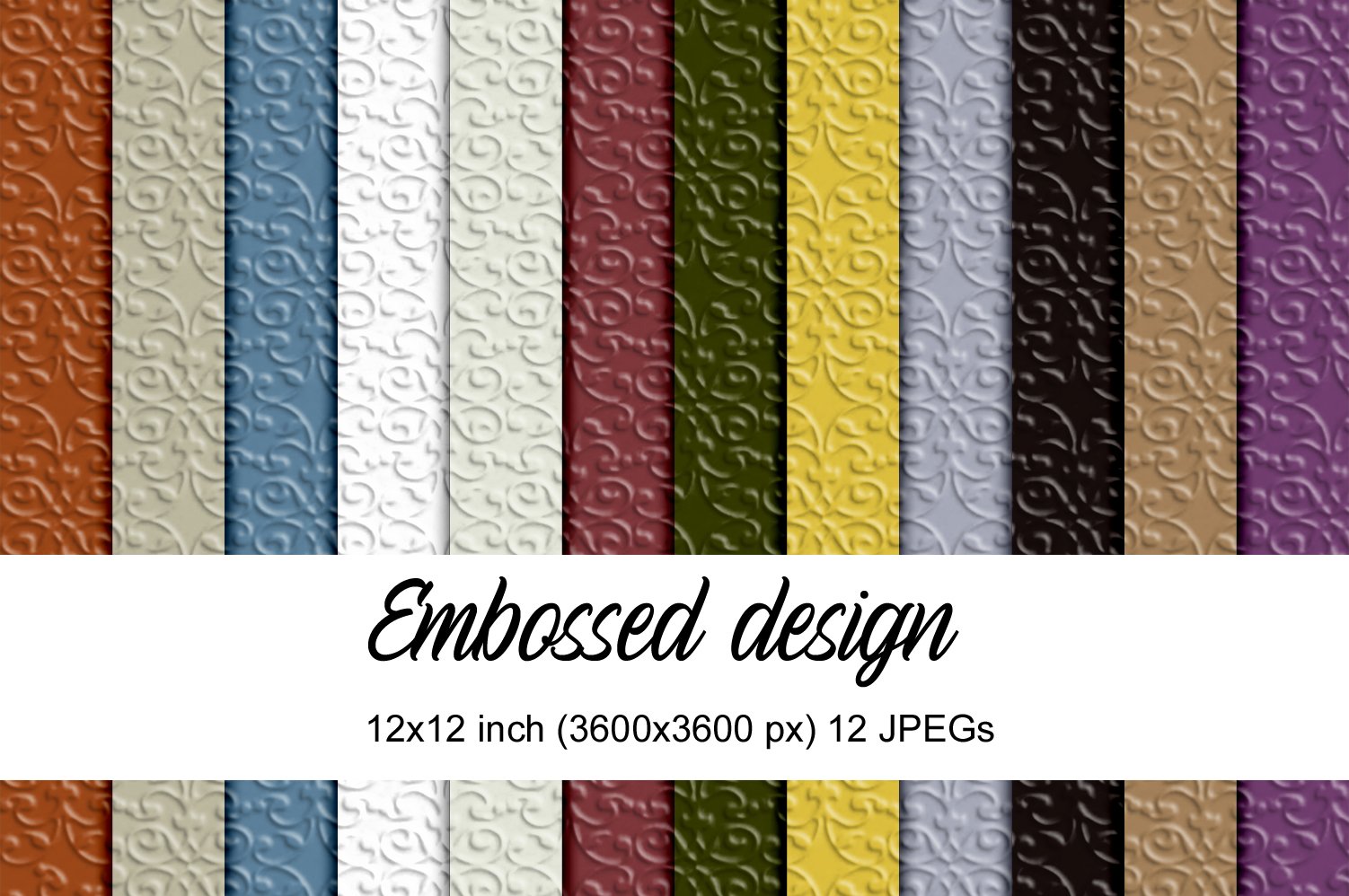 Embossed design papers - Payhip