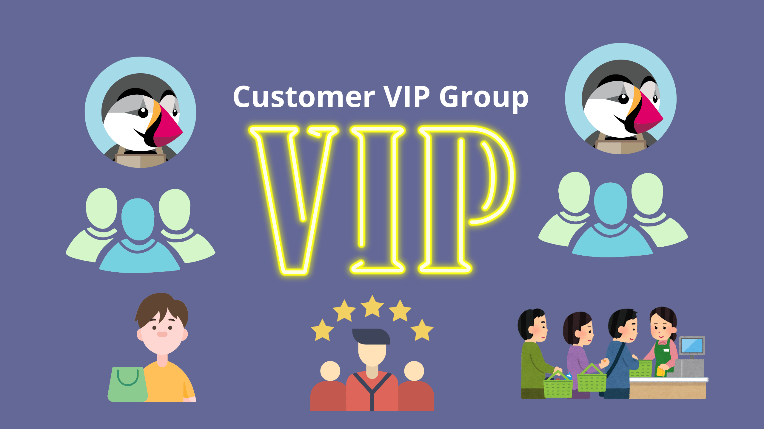 Customer VIP Group Module for PrestaShop - Payhip