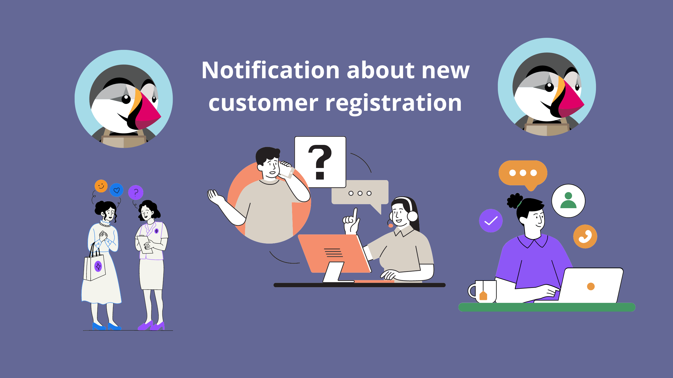 Notification About New Customer Registration Module for PrestaShop - Payhip