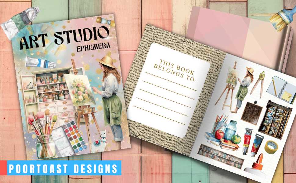 [0142] Art Studio Ephemera Book