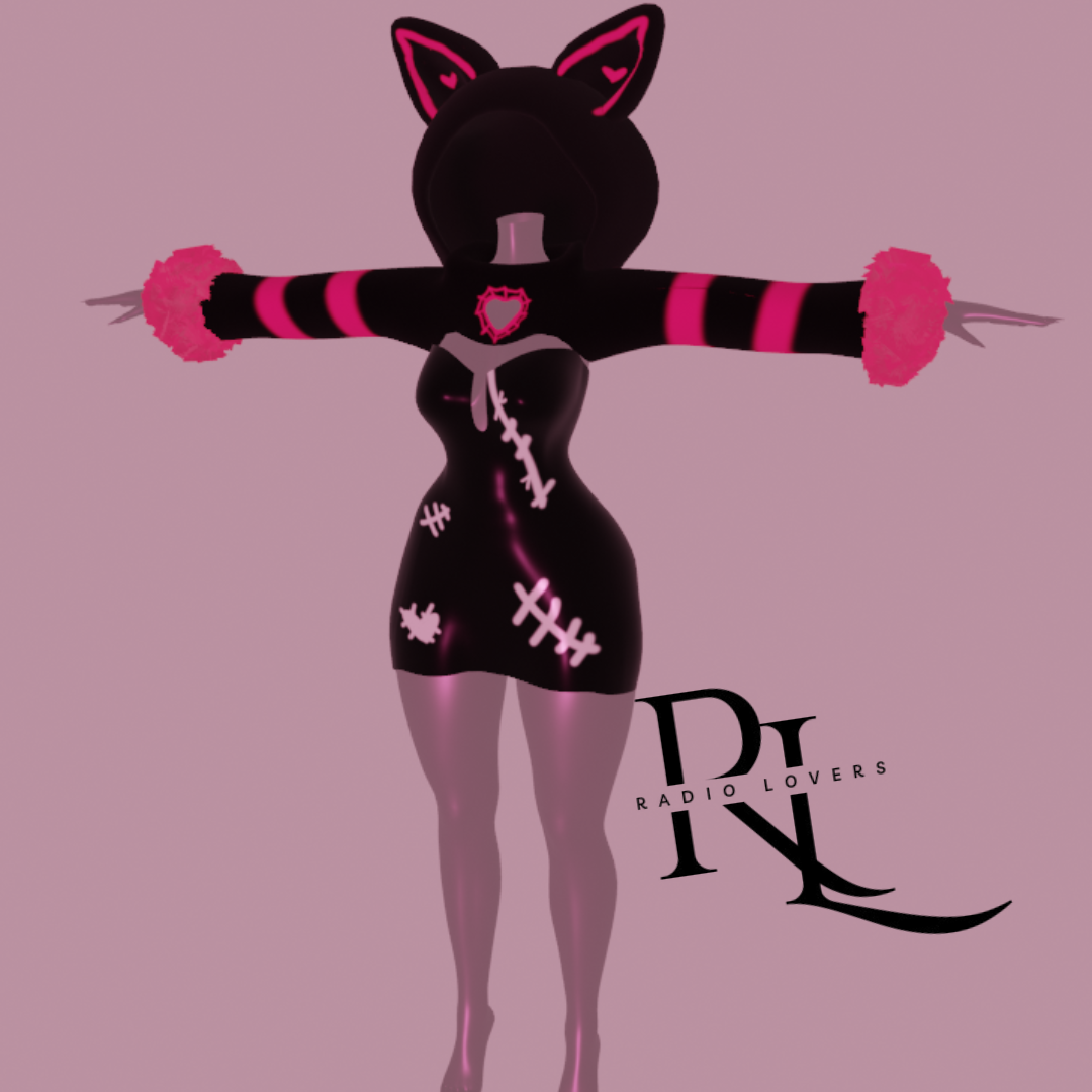 Stitched Kitty Outfit | By Radio Lovers