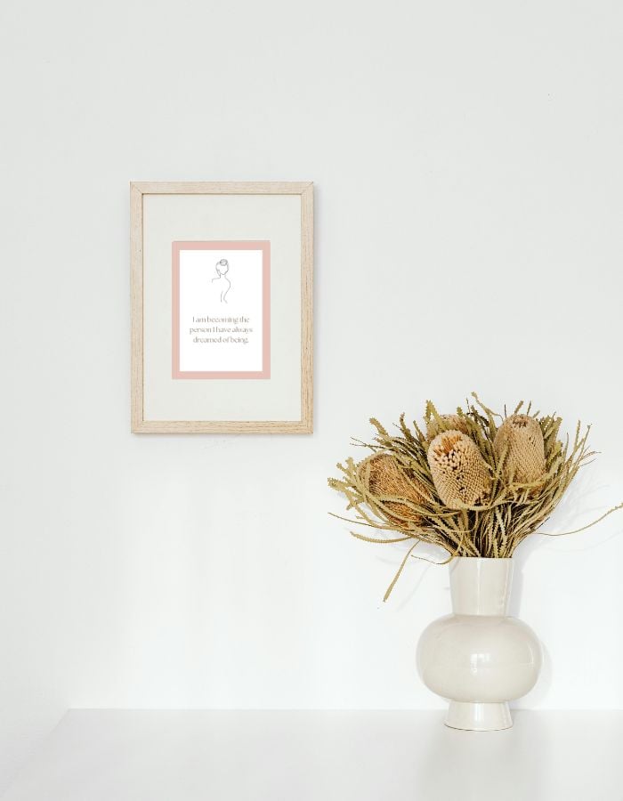 Affirmation cards self care