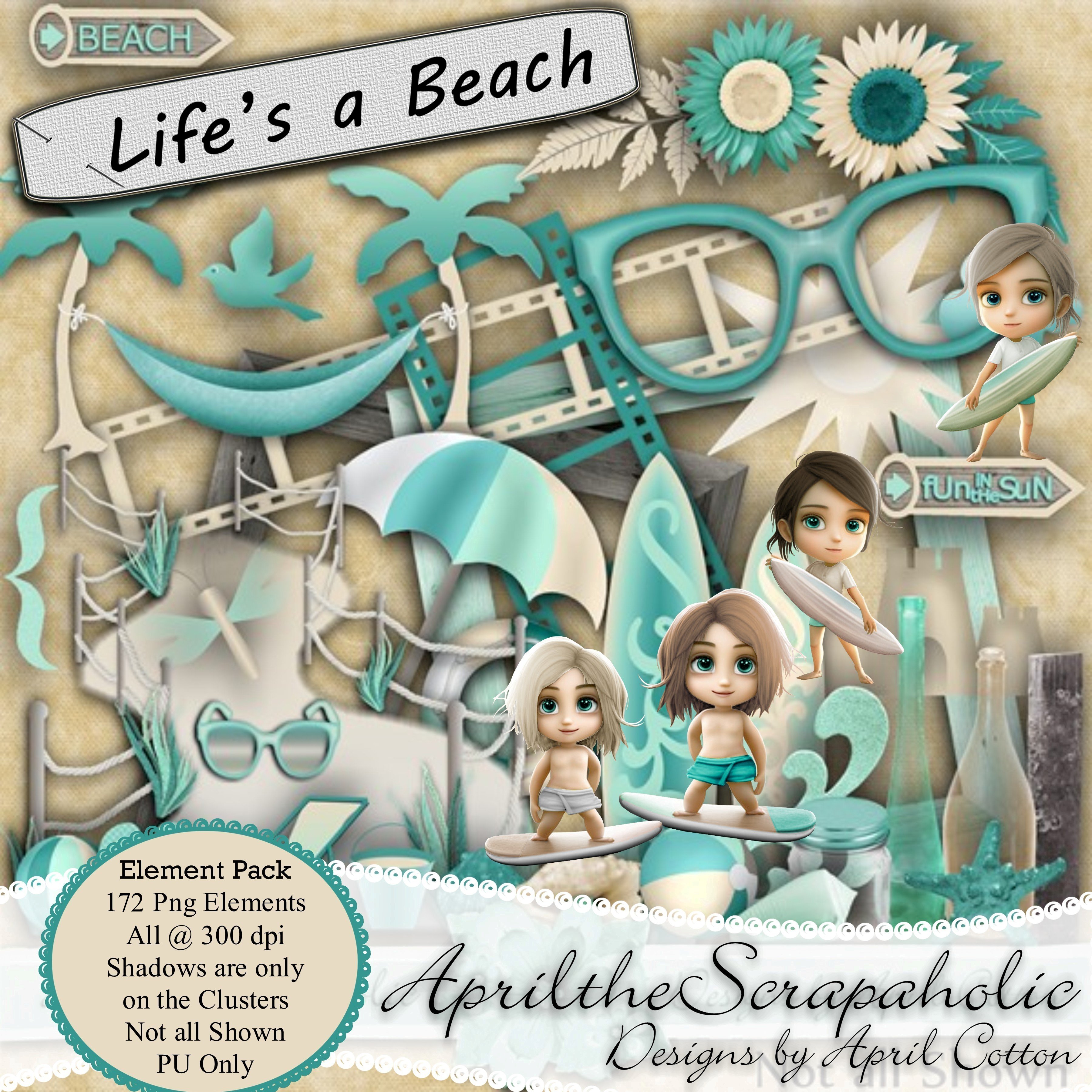 Life's a Beach - Element Pack - Payhip