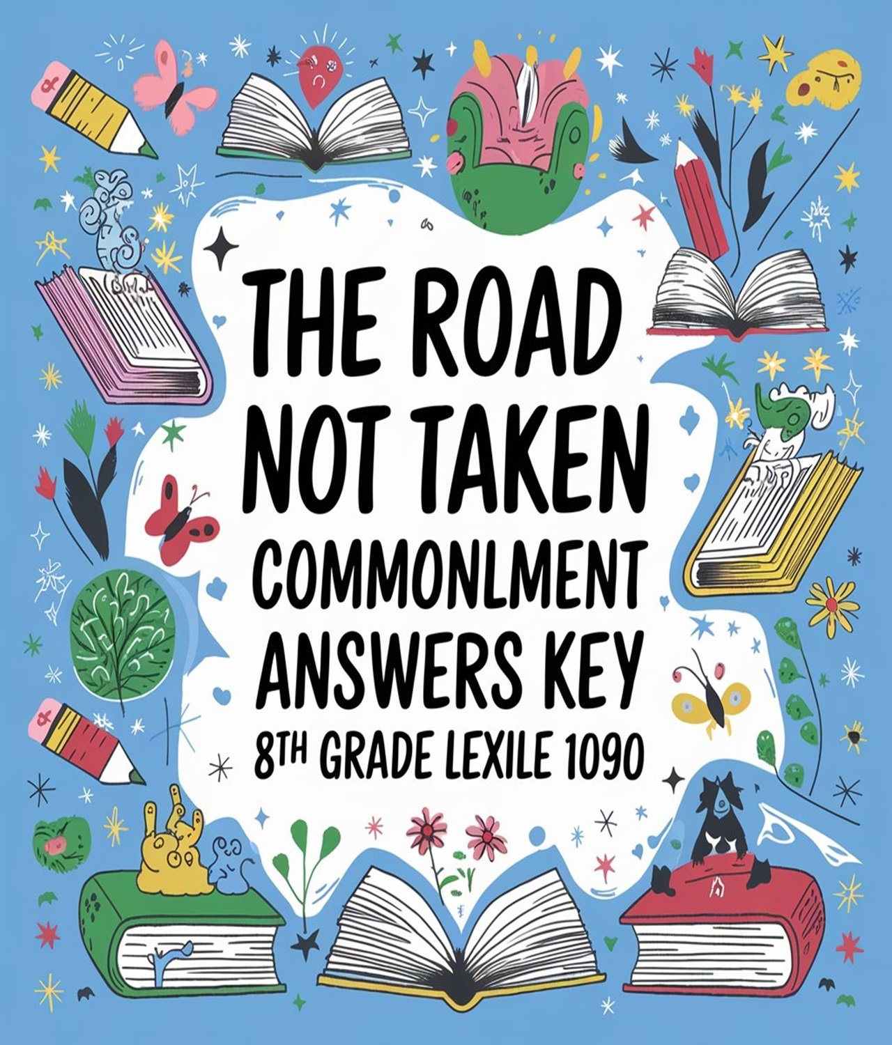 The Road Not Taken CommonLit Assessment Answers Key 8th Grade Lexile ...