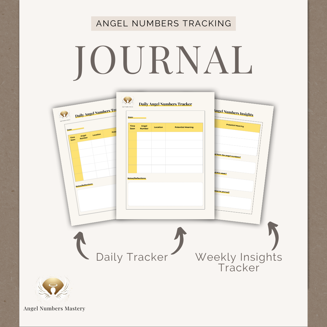 Angel Numbers Tracking Journal