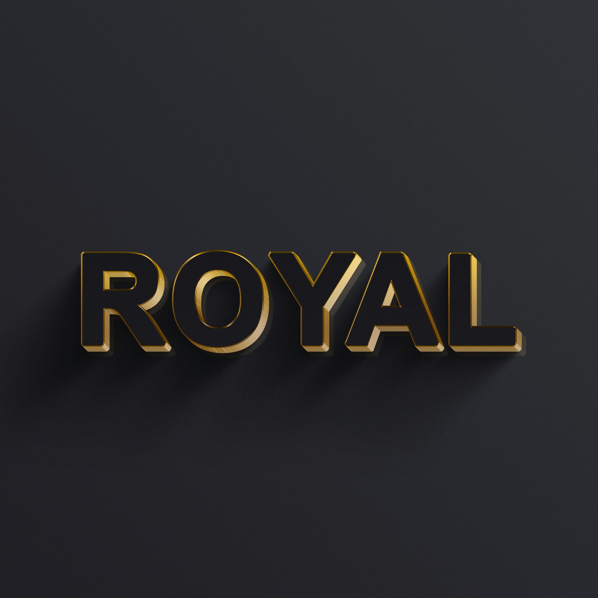 3D Gold Text Effect Photoshop Template Vol 1 - Payhip