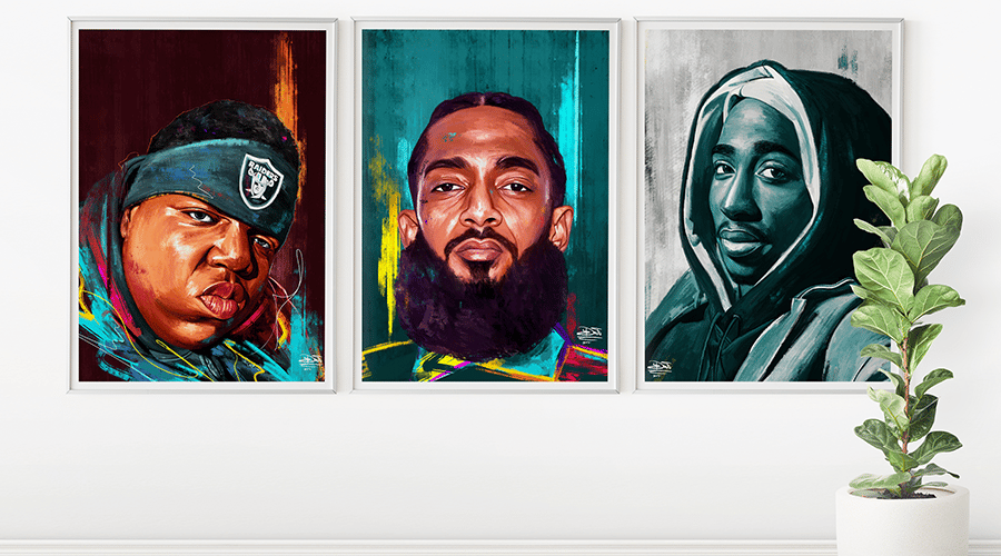 Vibrant Artwork - Soulful Vibes