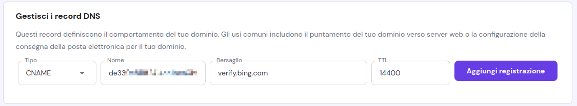 CNAME