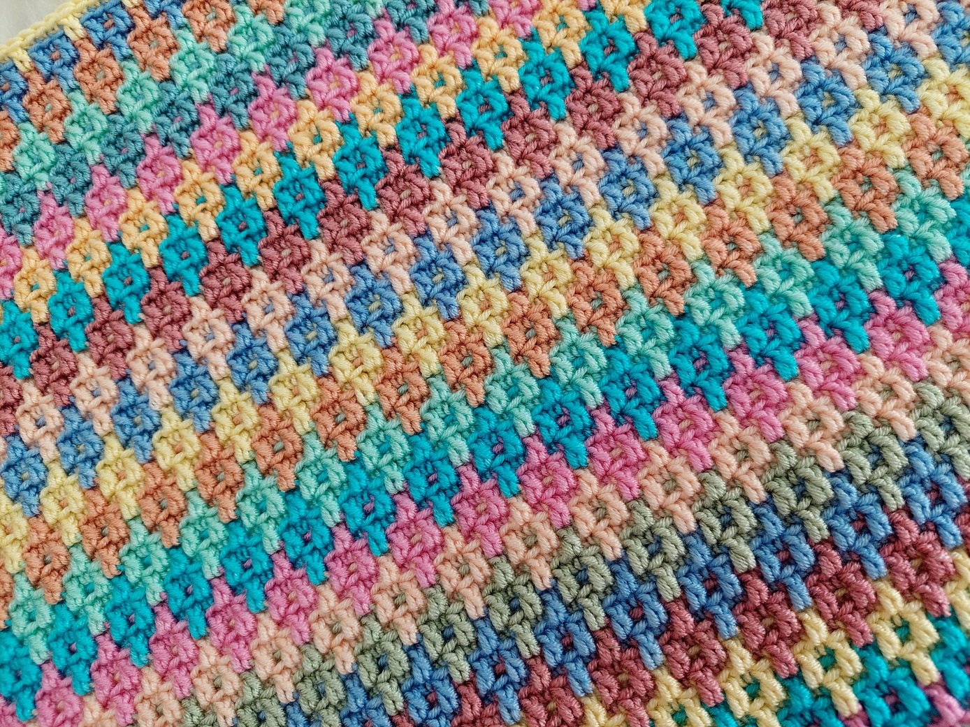 50 Shades of Overlay mosaic crochet pattern