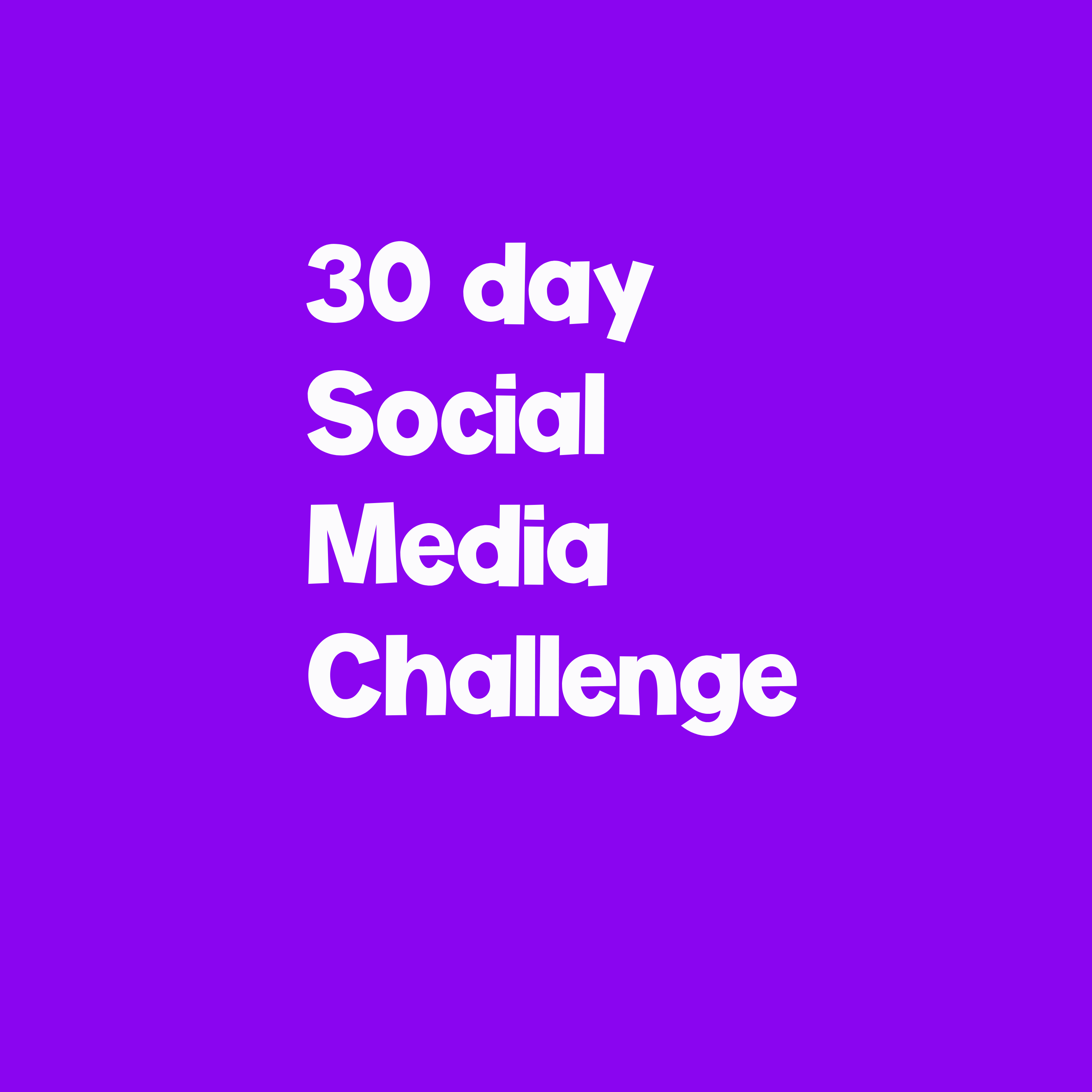 Free 30 Day Social Media Challenge - Payhip