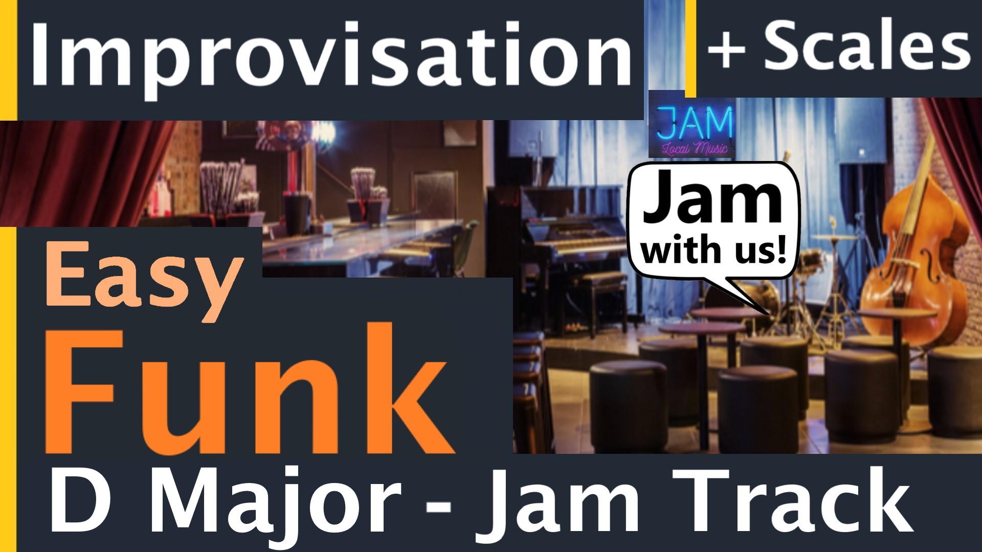 Funk Format Easy Funk Jam D Major - PDF & Backing Track - Payhip