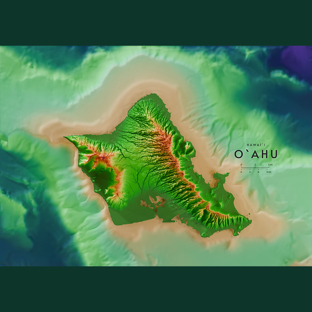 colorful maps with annotations