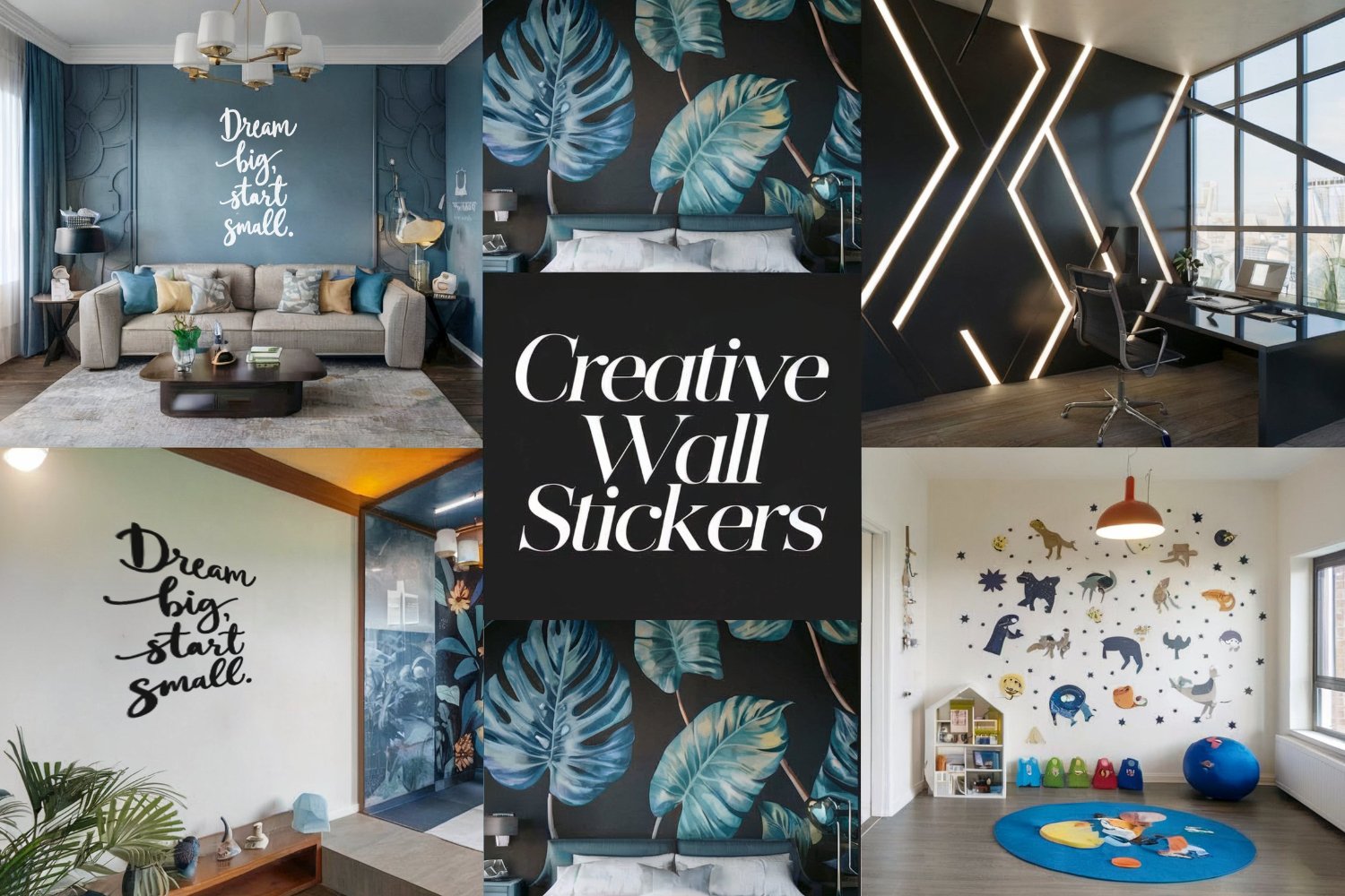 8 Creative Wall Sticker Ideas to Transform Your Space