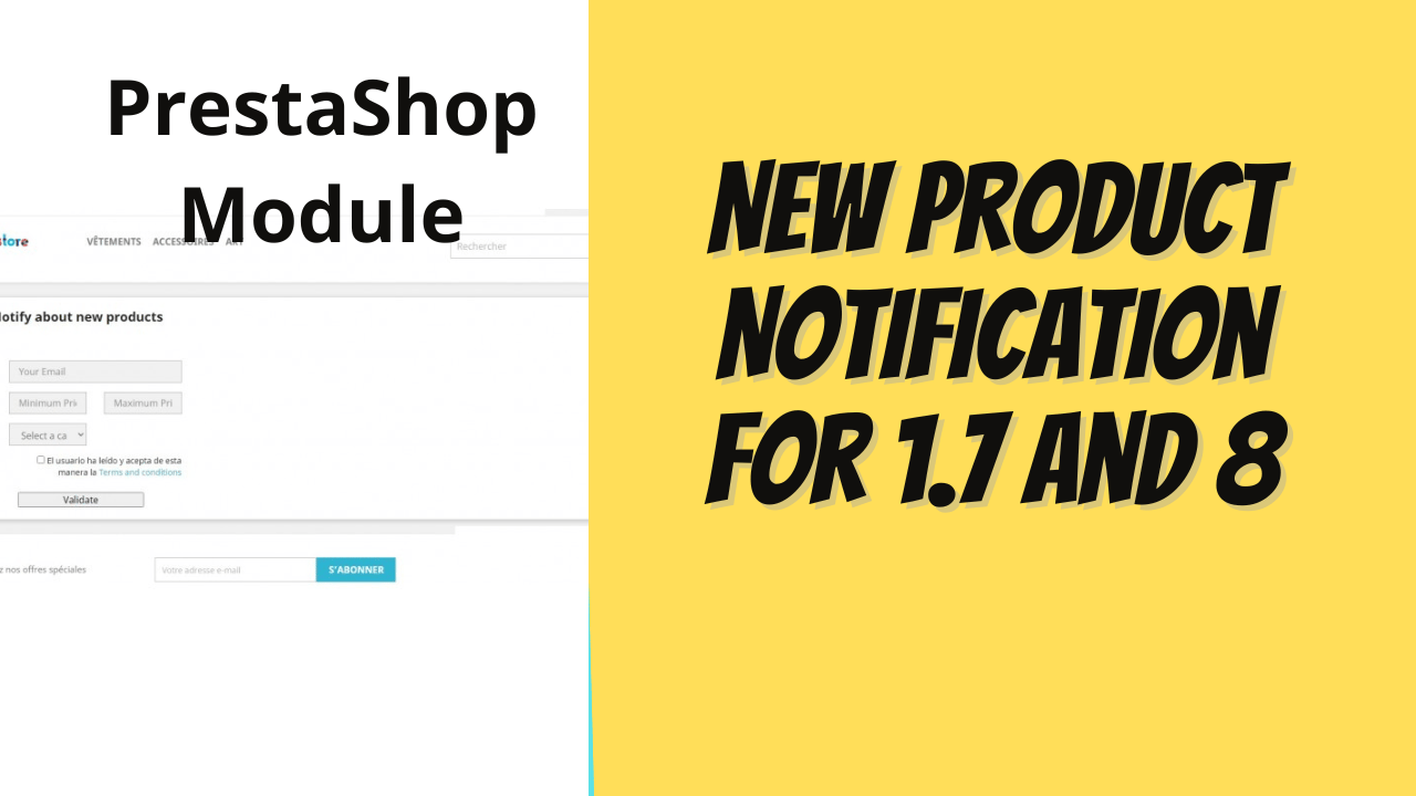 PrestaShop Module : New Product Notification for 1.7 and 8 - Payhip