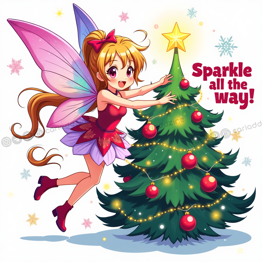 holiday illustrations, whimsical art, Christmas designs, festive decor, fairy tale themes, magical Christmas, gingerbread fun, Cariad Dzine design, cheerful artwork, seasonal greetings