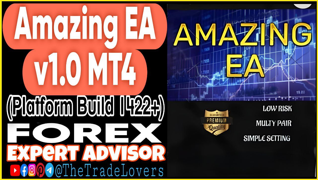 Amazing EA V7.0 MT4 (Works on Build 1422 ) | Forex Robot | MT4 Expert Advisor