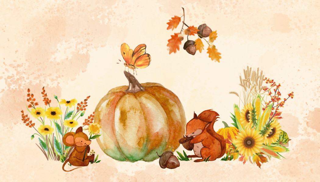 Customizable Warm Gathering at Pumpkin Gift/Favor Tag| Digital Canva Template. Front design