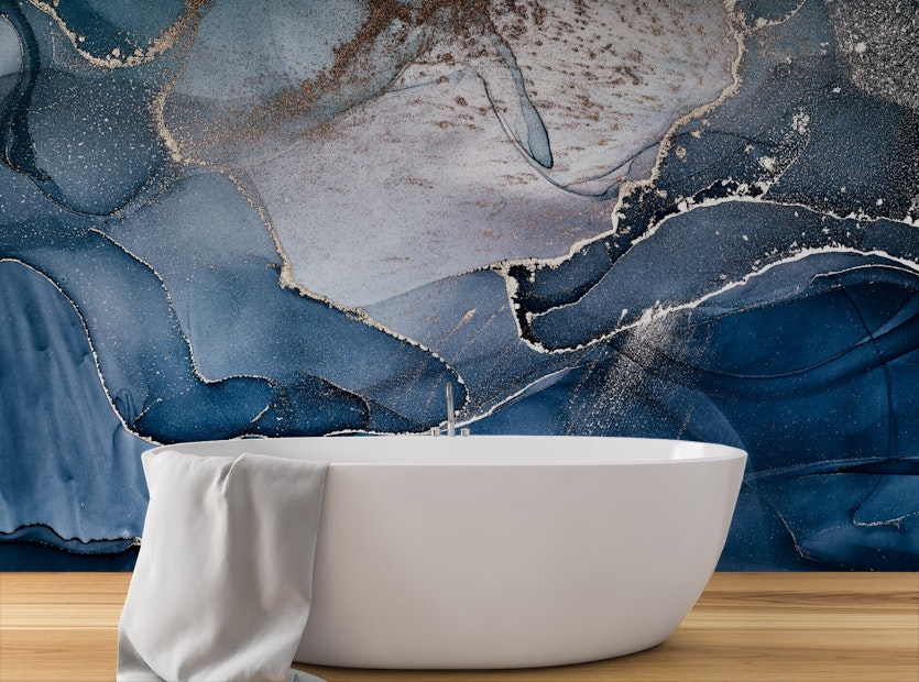 bathroom wallpaper