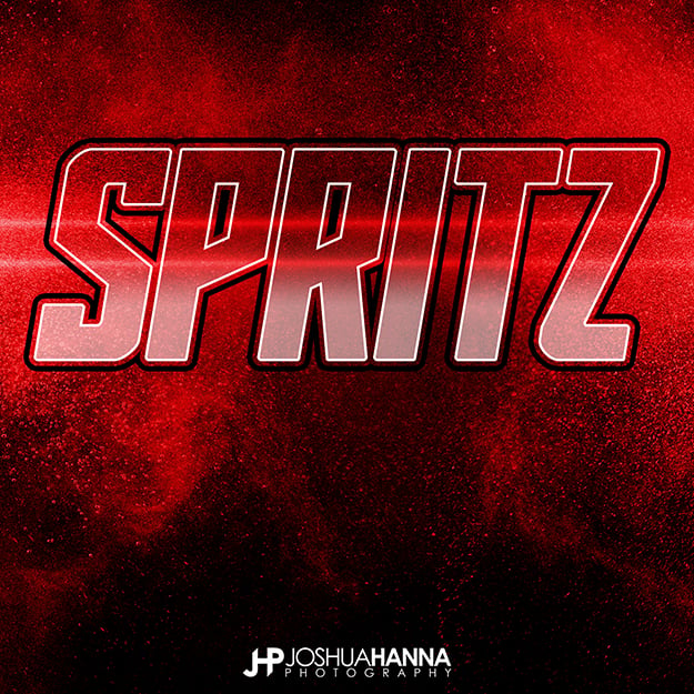 Water Spritz Spray Photoshop Template, Layered Digital Background, Sports Graphics, Team Photos, School Pics, Media Day, Photo Day, Gelled Lights and Mist, Multisport, Seniors, Athletes