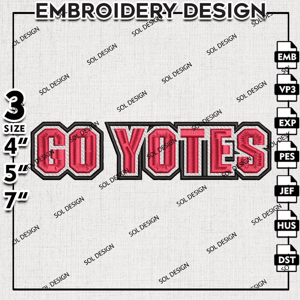 Machine Embroidery Design, Embroidery Designs, Embroidery Files Pattern, Embroidery Files, Instant Download, Digital Download, Machine Embroidery Pattern, Embroidery Pattern, Football embroidery pattern, logo embroidery design, Sports Embroidery Design, N