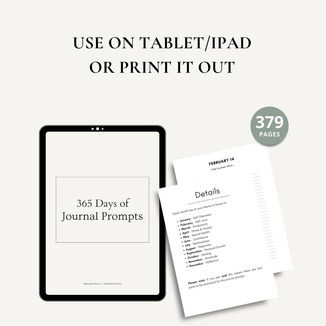 Daily Journal selling Prompts