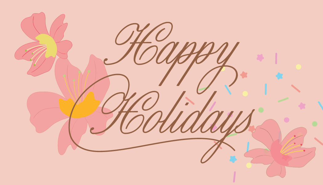 Customizable Nostalgic Asian Sweets Holiday Gift/Favor Tag| Digital Canva Template. Front design