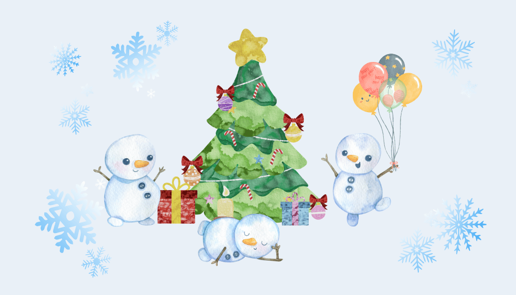 Customizable Cute Snowmen Christmas Wishes Gift/Favor Tag| Digital Canva Template. Front design