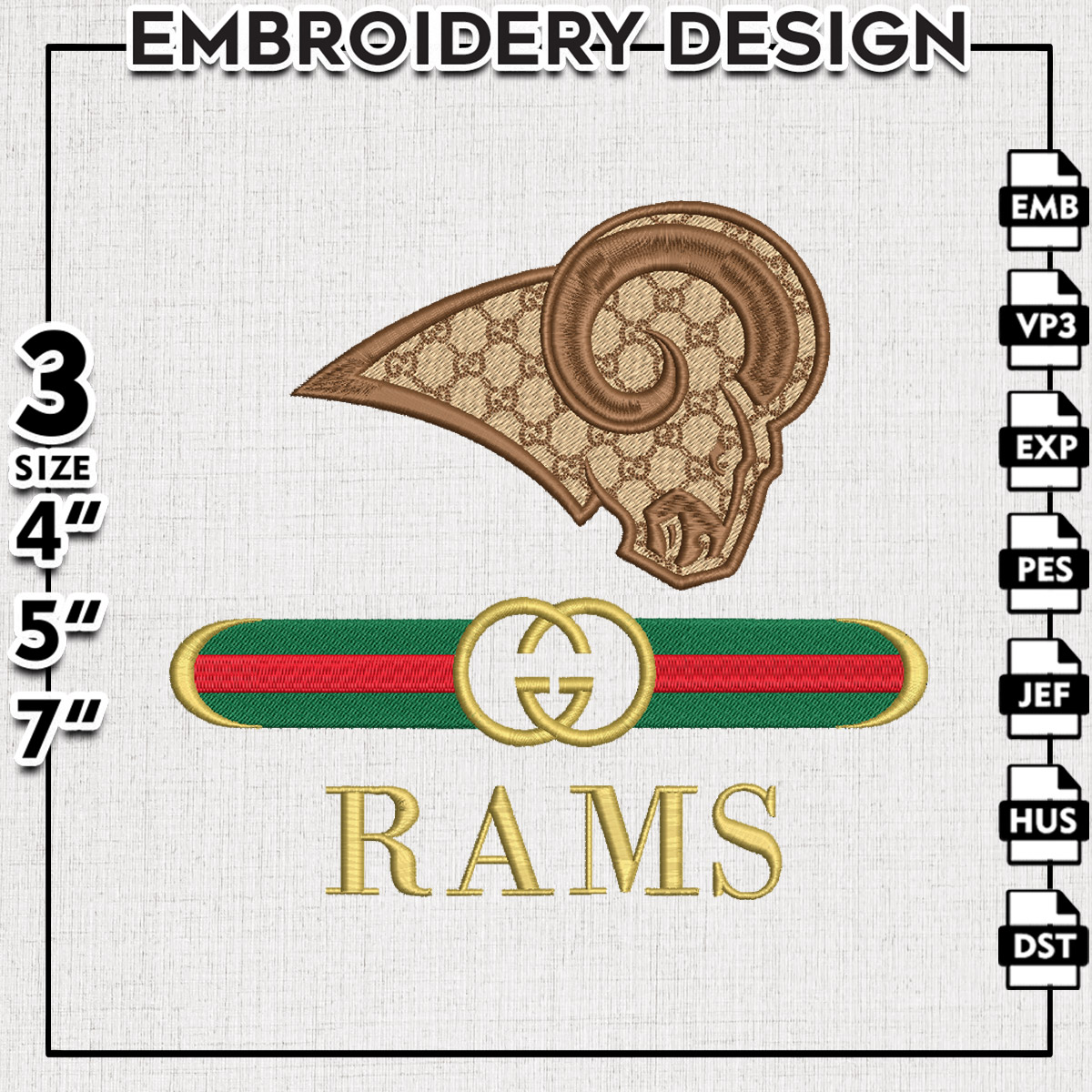 Machine Embroidery Design, Embroidery Designs, Embroidery Files Pattern, Embroidery Files, Instant Download, Digital Download, Machine Embroidery Pattern, Embroidery Pattern, Football embroidery pattern, logo embroidery design, Sports Embroidery Design, N